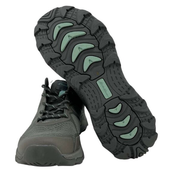 Eddie Bauer | Women's Hiking Shoes | Ortholie Insoles | Grey & Aqua | Size 9 - Picture 6 of 6